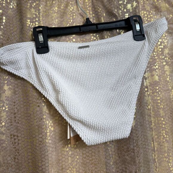 Billabong Summer High Tropic Bikini Bottoms Salt Crystal White XL NWT - Picture 2 of 8